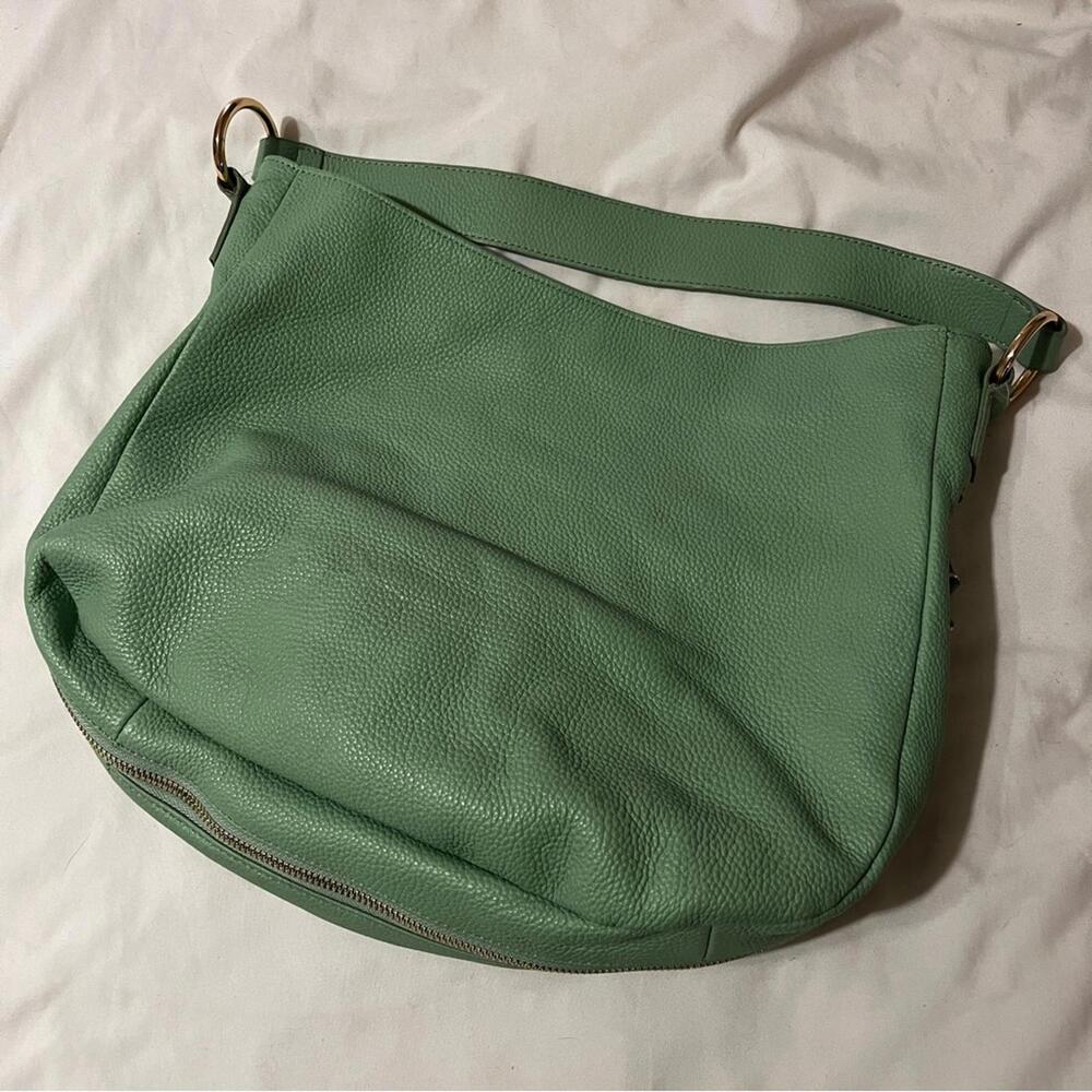 Mint Leather Hobo Bag - Picture 8 of 9